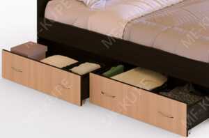 Кровать с выдвигающимися ящиками "ВИКТОРИЯ"